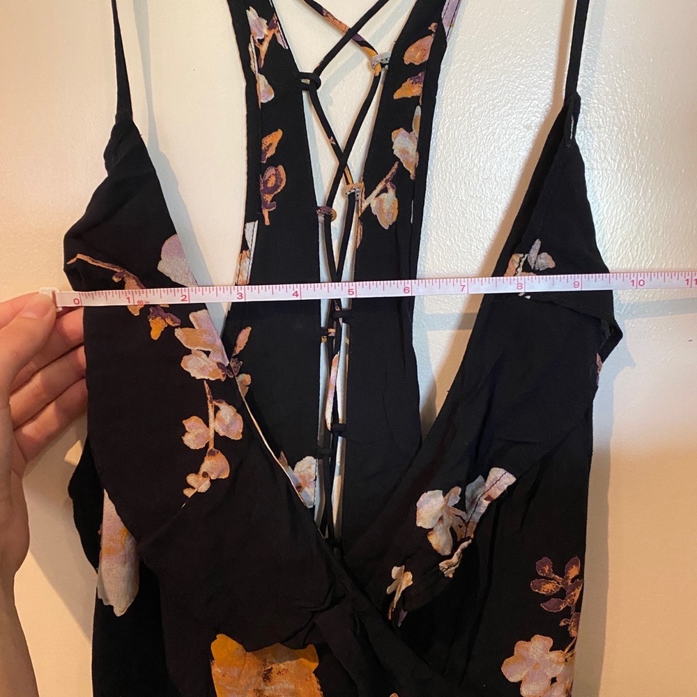 Little black Flower Free People dress